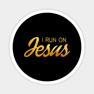 I run on jesus Magnet